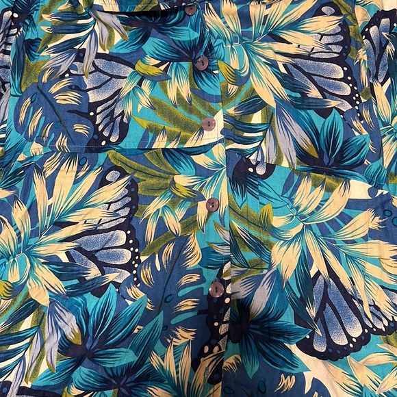 Bahama Beach full length floral  XL dress - Picture 8 of 11